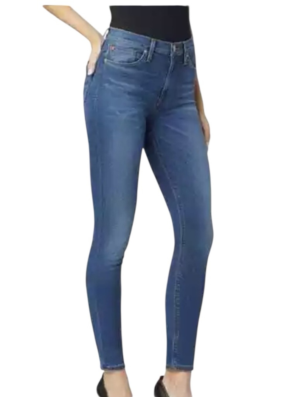 Hudson Natalie Midrise Super Skinny Ankle Denim Jeans | Size 29
